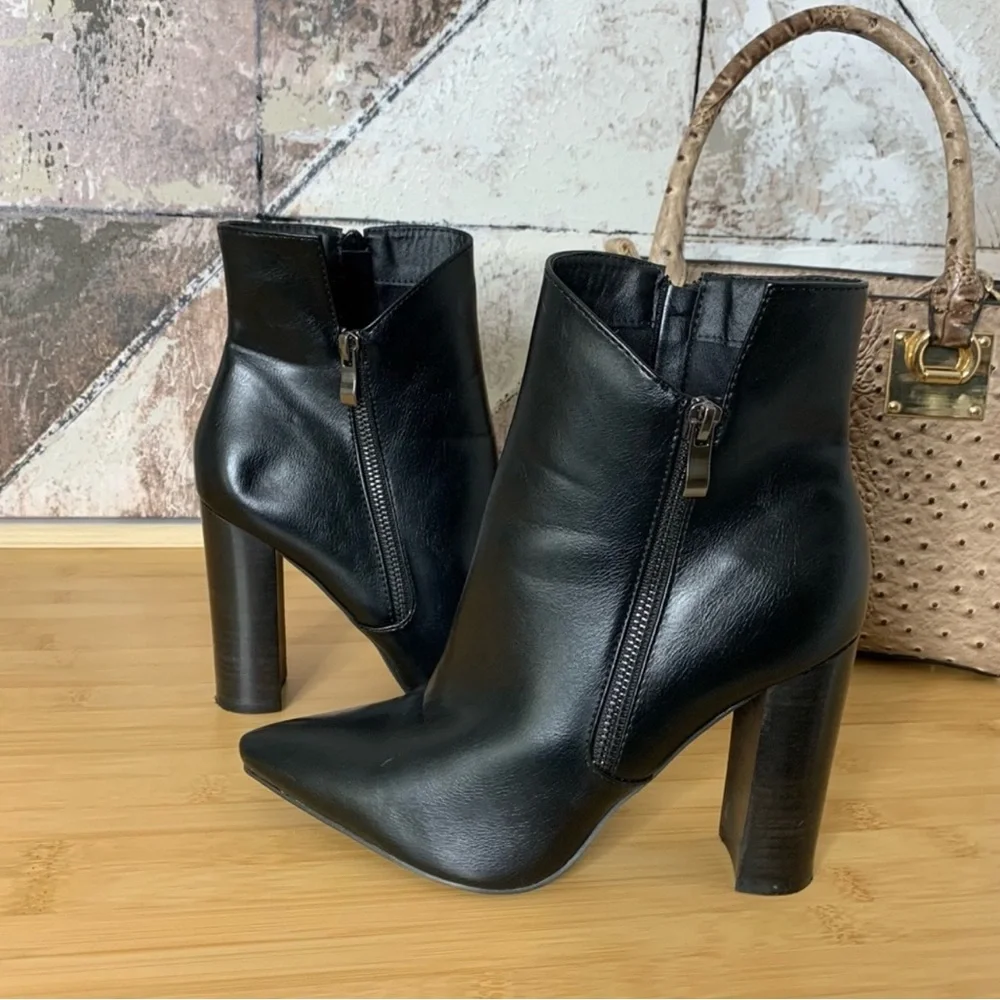 BILLINI MABELLE Princess Polly Ankle Boots in Black Size 8